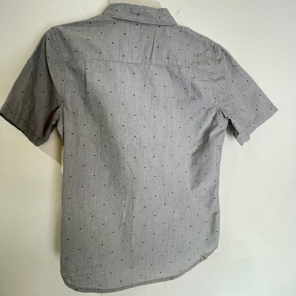 Boy's Vans Off The Wall Button Up Cotton Shirt Size L - Picture 2 of 5